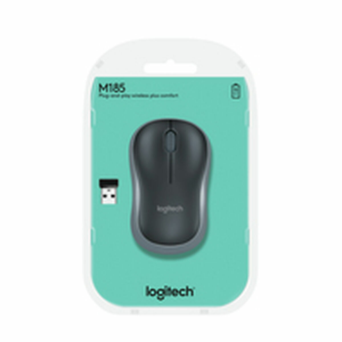 Miška Brezžična Logitech LGT-M185G Siva 1000 dpi